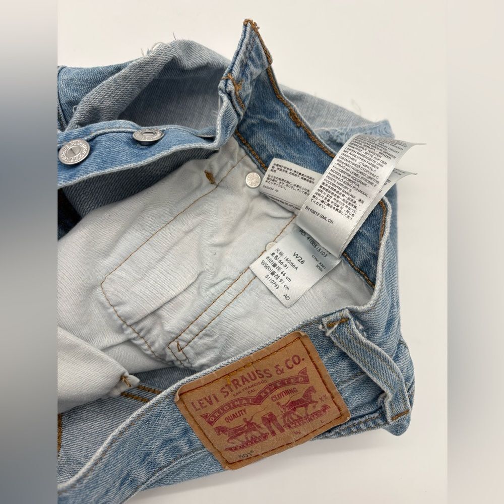 Levi 501 Denim Shorts - Picture 8 of 8
